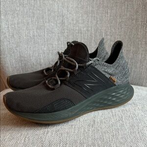 New Balance Fresh Foam Black and Gray Men's Running Shoes